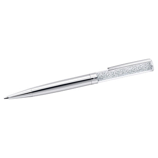 Crystal Shimmer ballpoint pen, Pink, Pink lacquered, Chrome plated
