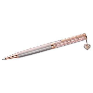 Crystalline ballpoint pen, Purple, Purple lacquered, Chrome plated