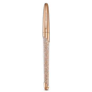 Crystalline Nova rollerball pen, Rose gold tone, Rose gold-tone plated