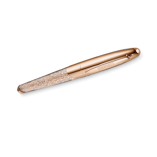Crystalline Nova rollerball pen, Rose gold tone, Rose gold-tone plated