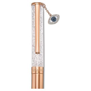 Crystalline ballpoint pen, Rose gold tone, Rose gold-tone plated