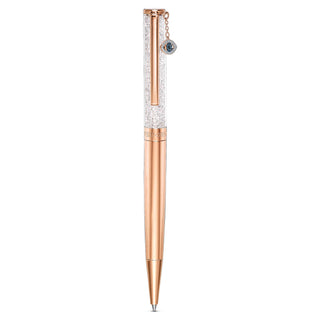 Crystalline ballpoint pen, Rose gold tone, Rose gold-tone plated
