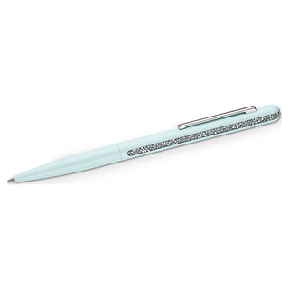 Crystal Shimmer ballpoint pen, Silver tone, Chrome plated