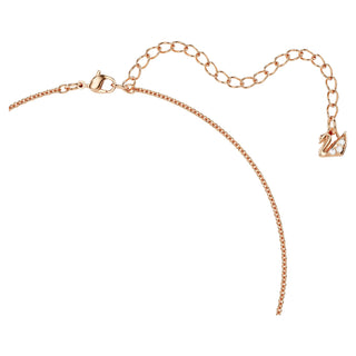 Teddy pendant, Bear, Pink, Rose gold-tone plated