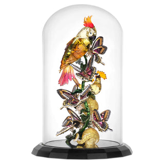 Idyllia Birds and Butterflies Bell Jar