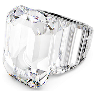 Lucent cocktail ring, Octagon cut, White