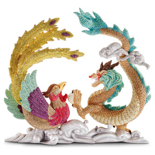 Crystal Myriad Dragon and Phoenix