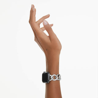 Sparkling case, For Apple Watch® Series 7, 41 mm, Rose gold tone