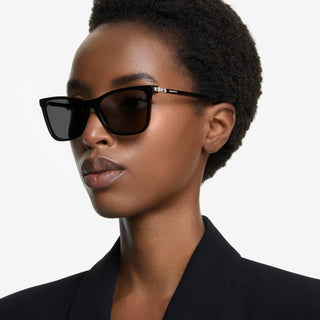 Sunglasses, Oversized, Square shape, SK6001, Black