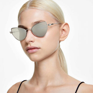 Sunglasses, Oversized, Square shape, SK6011, Black