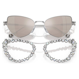 Sunglasses, Oversized, Square shape, SK6011, Black