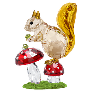 Idyllia Squirrel and Mushrooms