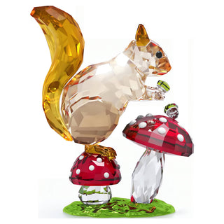Idyllia Squirrel and Mushrooms