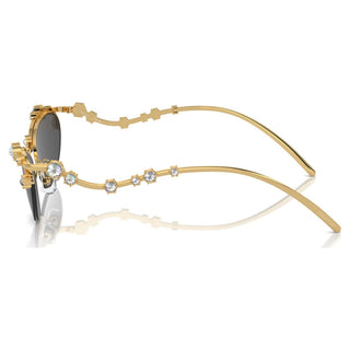 Sunglasses, Oval shape, SK7017, Silver tone