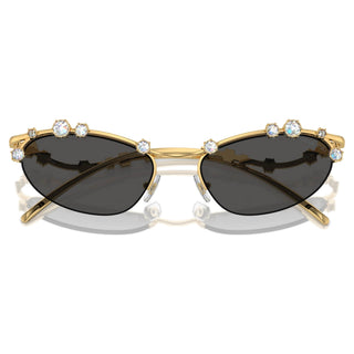 Sunglasses, Oval shape, SK7017, Silver tone