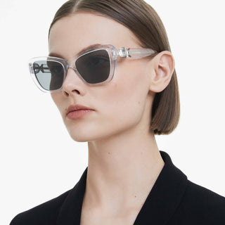 Sunglasses, Cat-eye shape, SK6002, Black