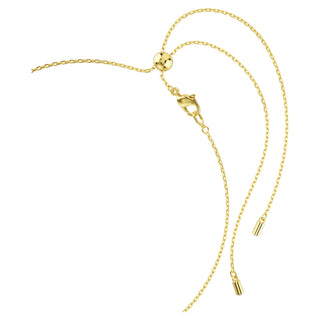 Symbolica choker, Crystal pearl, Moon, infinity, clover, evil eye and horseshoe, Blue, Gold-tone plated