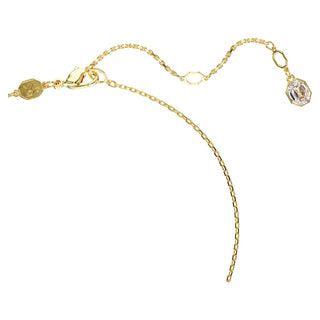 Symbolica pendant, Evil eye, Blue, Gold-tone plated