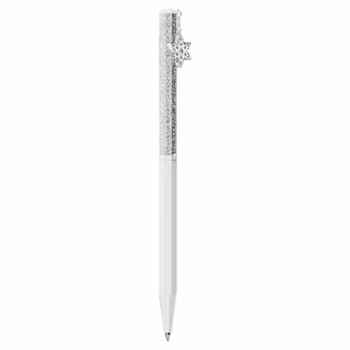 Crystalline ballpoint pen, Pink, Pink lacquered, Chrome plated