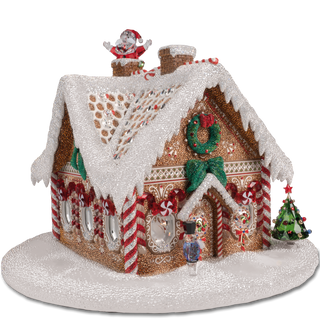 Crystal Myriad Gingerbread House