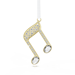 Holiday Magic Double Music Note Ornament