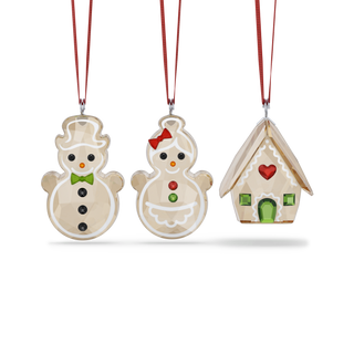 Holiday Cheers Gingerbread Ornament Set