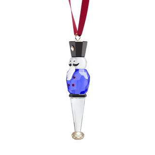 Holiday Cheers Nutcracker Ornament, Blue