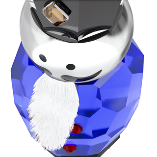 Holiday Cheers Nutcracker Ornament, Blue