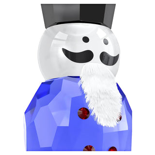 Holiday Cheers Nutcracker Ornament, Blue