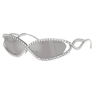 Mathilde bag charm, Rabbit, Gray, Stainless steel