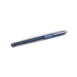 Crystalline Nova rollerball pen, Blue, Chrome plated