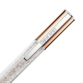 Crystalline Lustre ballpoint pen, Rose gold tone, Rose gold-tone plated