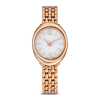 Imber watch, Swiss Made, Metal bracelet, Gold tone, Rose gold-tone finish