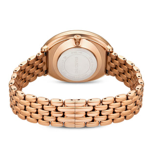 Imber watch, Swiss Made, Metal bracelet, Gold tone, Rose gold-tone finish