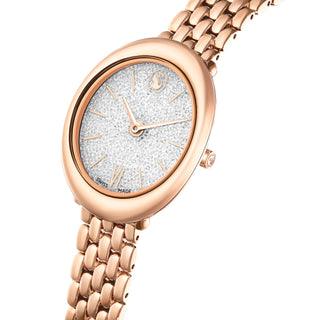 Imber watch, Swiss Made, Metal bracelet, Gold tone, Rose gold-tone finish