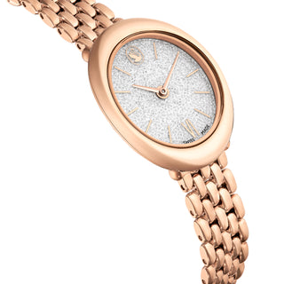 Imber watch, Swiss Made, Metal bracelet, Gold tone, Rose gold-tone finish