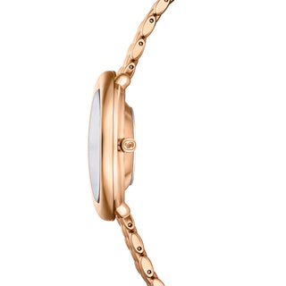 Imber watch, Swiss Made, Metal bracelet, Gold tone, Rose gold-tone finish