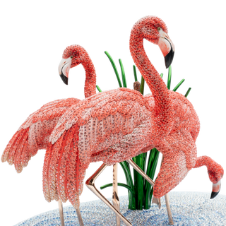 Crystal Myriad Flamingos