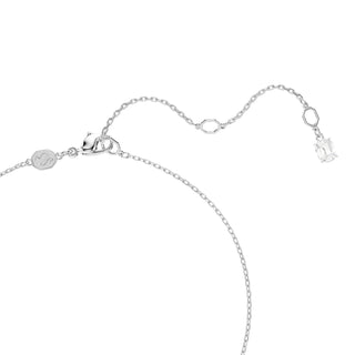 Swan pendant, Mixed cuts, Swan, Blue