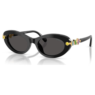 Sunglasses, Oval shape, Black
