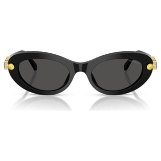 Sunglasses, Oval shape, Black