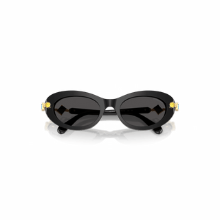 Sunglasses, Oval shape, Black