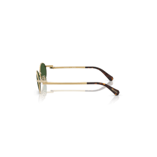 Sunglasses, Oval shape, Green