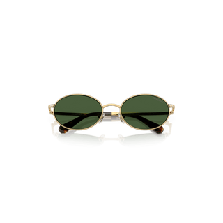 Sunglasses, Oval shape, Green