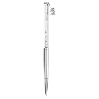 Crystalline ballpoint pen, Swan, Chrome plated