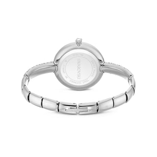 Sublima bangle watch, Swiss Made, Metal bracelet, Silver tone, Stainless steel