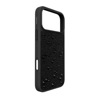 High smartphone case, Flat Back crystals, iPhone® 17 Pro Max, Black