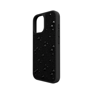 High smartphone case, Flat Back crystals, iPhone® 17, Black