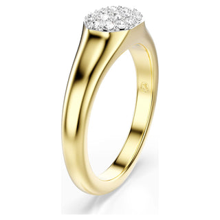 Dextera ring, Mixed cuts, White, 18K gold finish