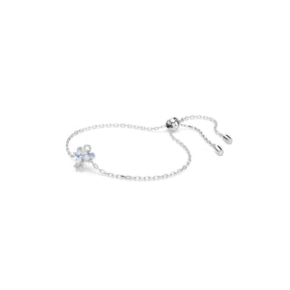 Magic bracelet Angel, Blue, Rhodium plated